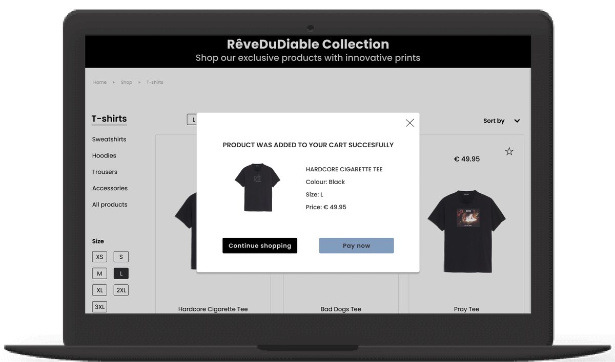 ali_petcu's tweet photo. #DailyUI - for challenge #16 I've been using again a real design I made for an online clothing store.
Happy day to all of you! https://t.co/wnCsLyIzNg