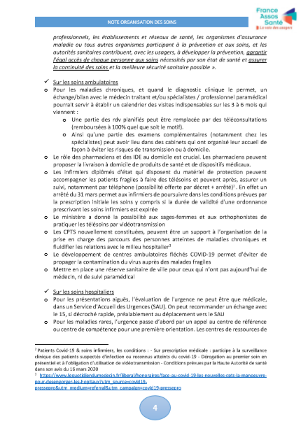 Fr_Assos_Sante's tweet photo. #COVIDー19 🔴Maintien des soins pr les patients, annulation d'actes médicaux, priorisation en lits de réanimation : les associations expriment leurs inquiétudes et leurs attentes s/ l’organisation des soins. Rien ne pourra être fait pr ns sans nous.   https://t.co/chg1umArUe https://t.co/LYqqwMhRKa