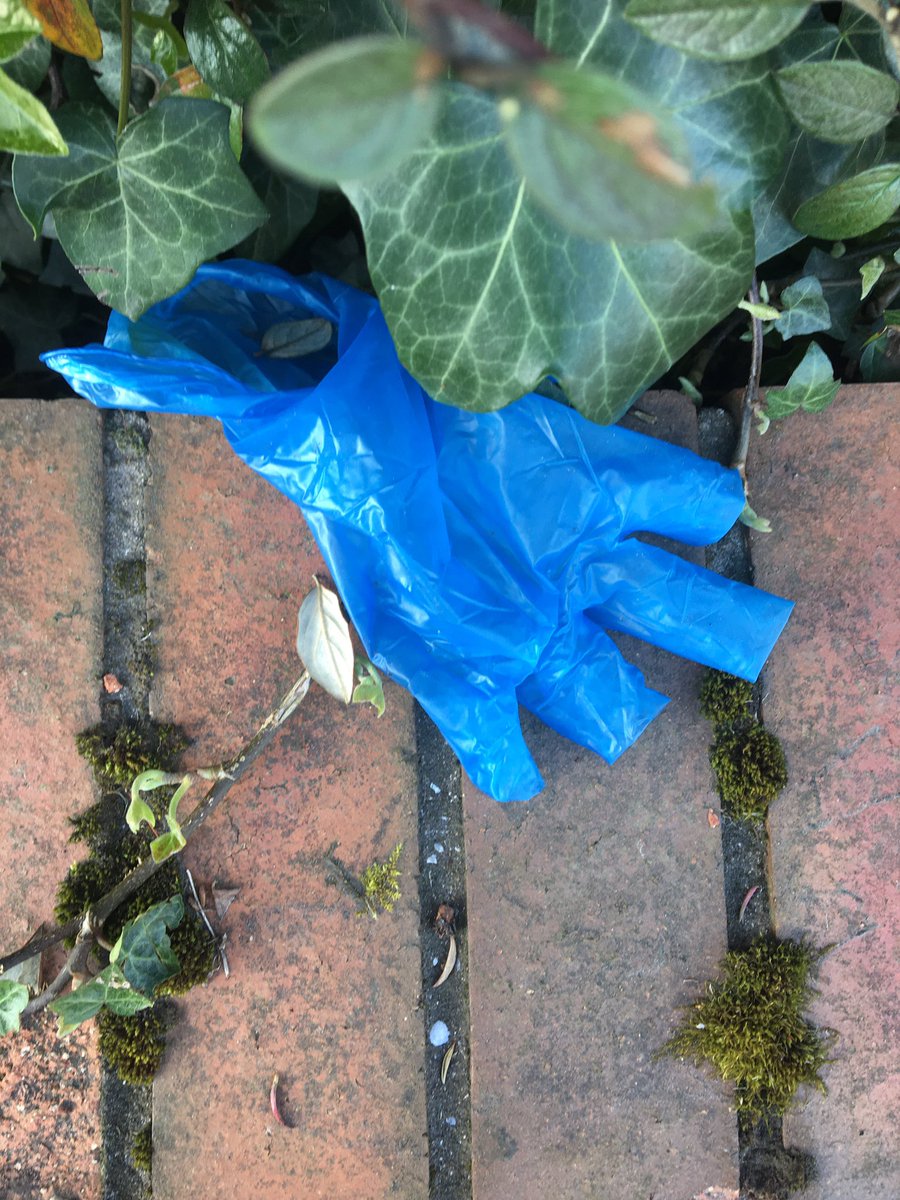illustrator_eye's tweet photo. #onerunaday so many disgarded gloves. Our air will be cleaner but our rivers and oceans will be clogged. Come on #Cardiff surely we can do better. Please stop littering the streets https://t.co/aFbBzv7mRD