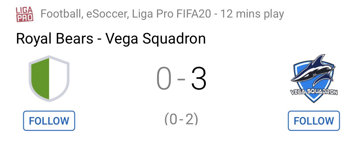 Esoccer liga pro 2024 12 mins play
