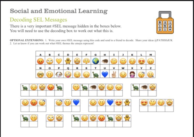 Paths Programme For Schools Uk Version Pa Twitter Sel Fun Thursdays Are Going To Be A Day Where We Try Out Something Fun And New Each Week This Weeks Activity Is