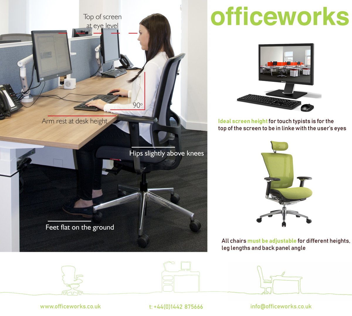 officeworksuk's tweet photo. We've got your back covered! Check out our tips for sitting properly and looking after your posture while working from home https://t.co/am3YT3N3F5 https://t.co/Mvl4soFNEJ