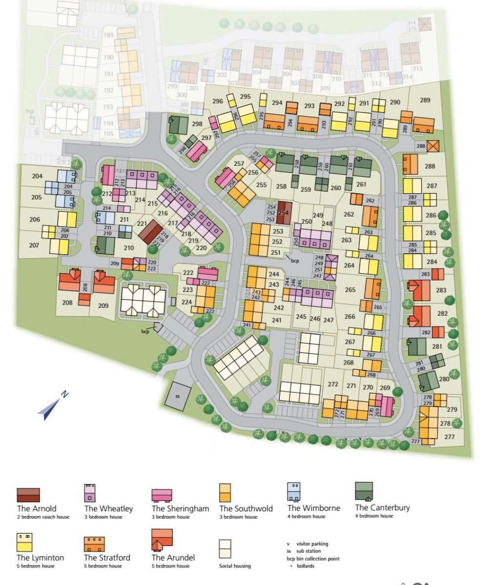 Affordable housing kept apart from the rest (13/x)