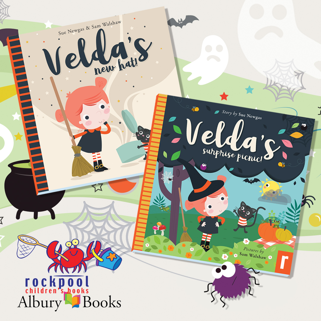 ‘Velda’s surprise picnic’ written by Sue Newgas, is the second in the series to ‘Velda’s New Hat’, and is once again illustrated wonderfully by Sam Walshaw! @sams_illustration