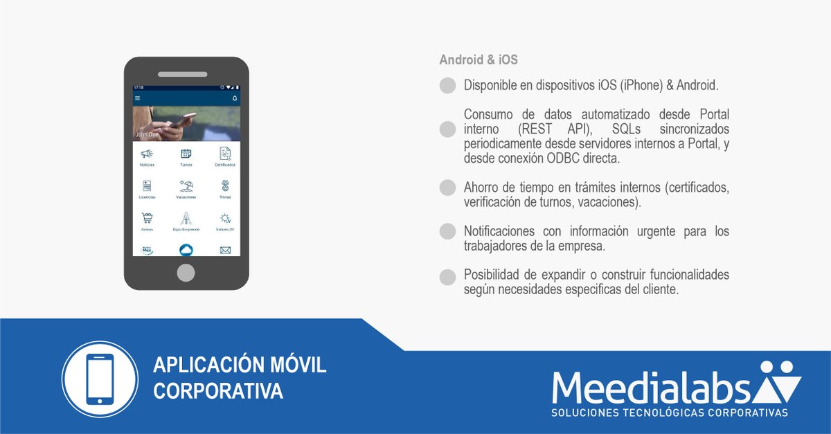 #FelizJueves ¿Necesitas conectar a tus colaborador@s? , ¿hacerl@s parte de esta #transformaciondigital para enfrentar las consecuencias de la pandemia Covid-19? . Te recomendamos nuestro servicio de APP: fácil de usar, práctica y con la identidad de tu organización.