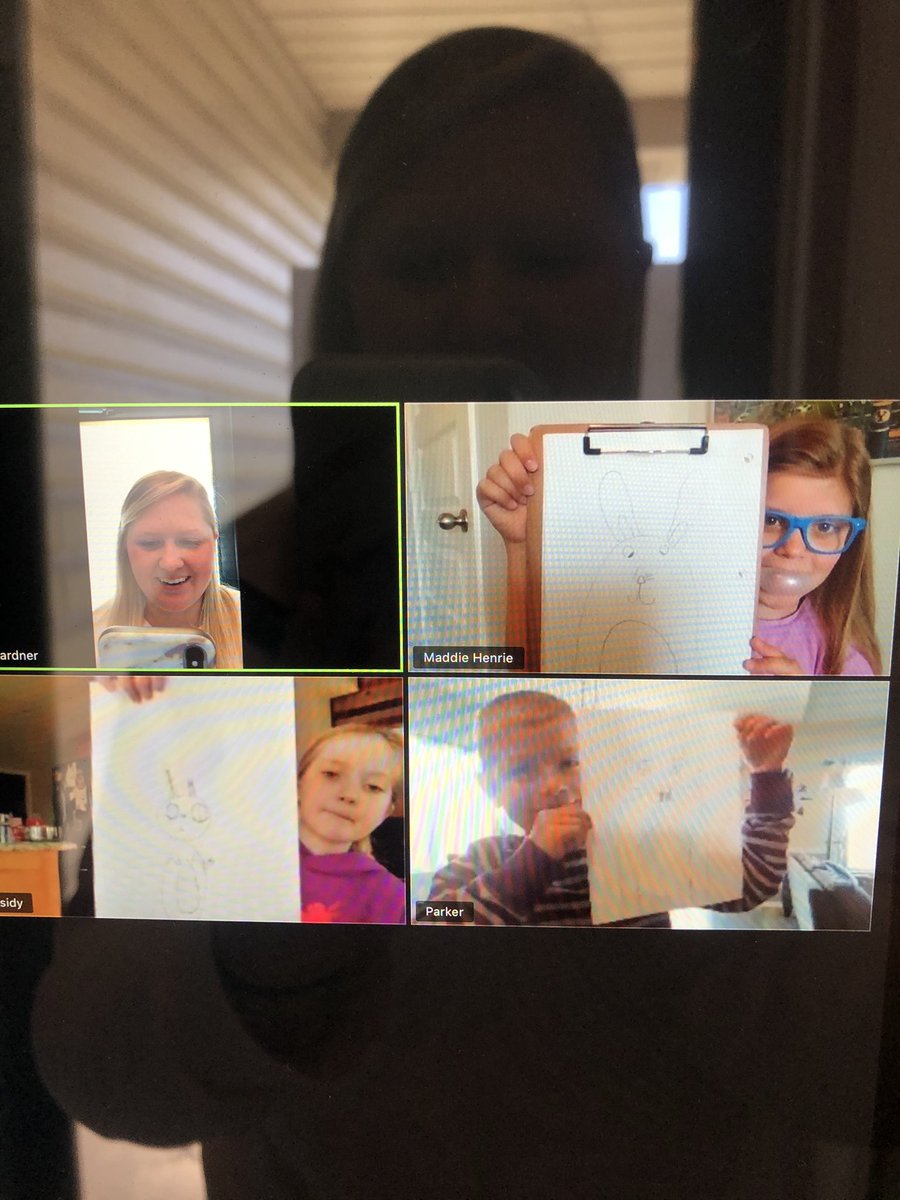MissGardnerFES's tweet photo. This directed drawing ✏️ made for a super fun zoom chat with some students this morning! 🐰#artist #ZoomMeeting #TeamFES #WeRMV https://t.co/Kf2CyrCtAP