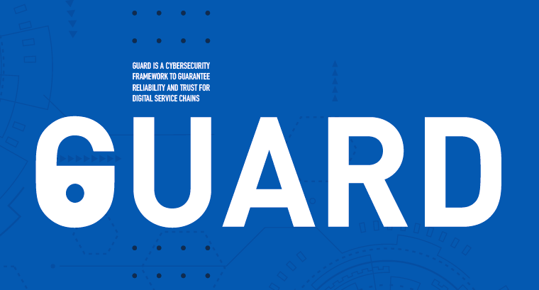 Guard_Project's tweet photo. We are excited to share new #GUARDProject promo materials to tell you more about the project, perfect for anyone wishing to gain a better understanding of #GUARD, a #cybersecurity framework to Guarantee Reliability and trust for #Digital service chains. https://t.co/qNqK5y4FbV https://t.co/x3NzboUM1u