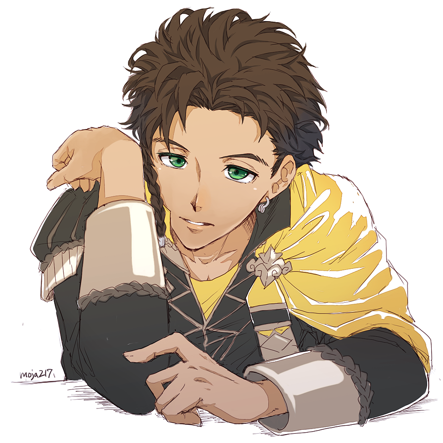 クロード・フォン・リーガン 「今日の級長は笑ってない #FE風花雪月 #FE3H 」|もじゃっころのイラスト