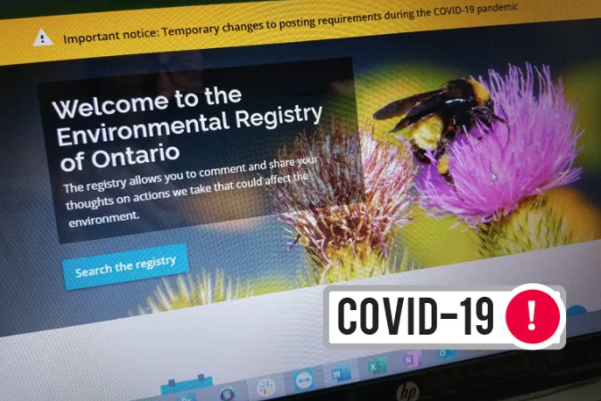 OODMag's tweet photo. Ontario ministries temporarily exempt from 30-day consultation requirement.
https://t.co/bKGkWwqQaa
#Hunting #Fishing #Outdoors #EmergencyDeclaration #Environment #EnvironmentalBillOfRights #EnvironmentalRegistry #SocialDistancing #RCMP #MNRF #ERO #WFH #ModifiedOperations https://t.co/8enfCrmlXg