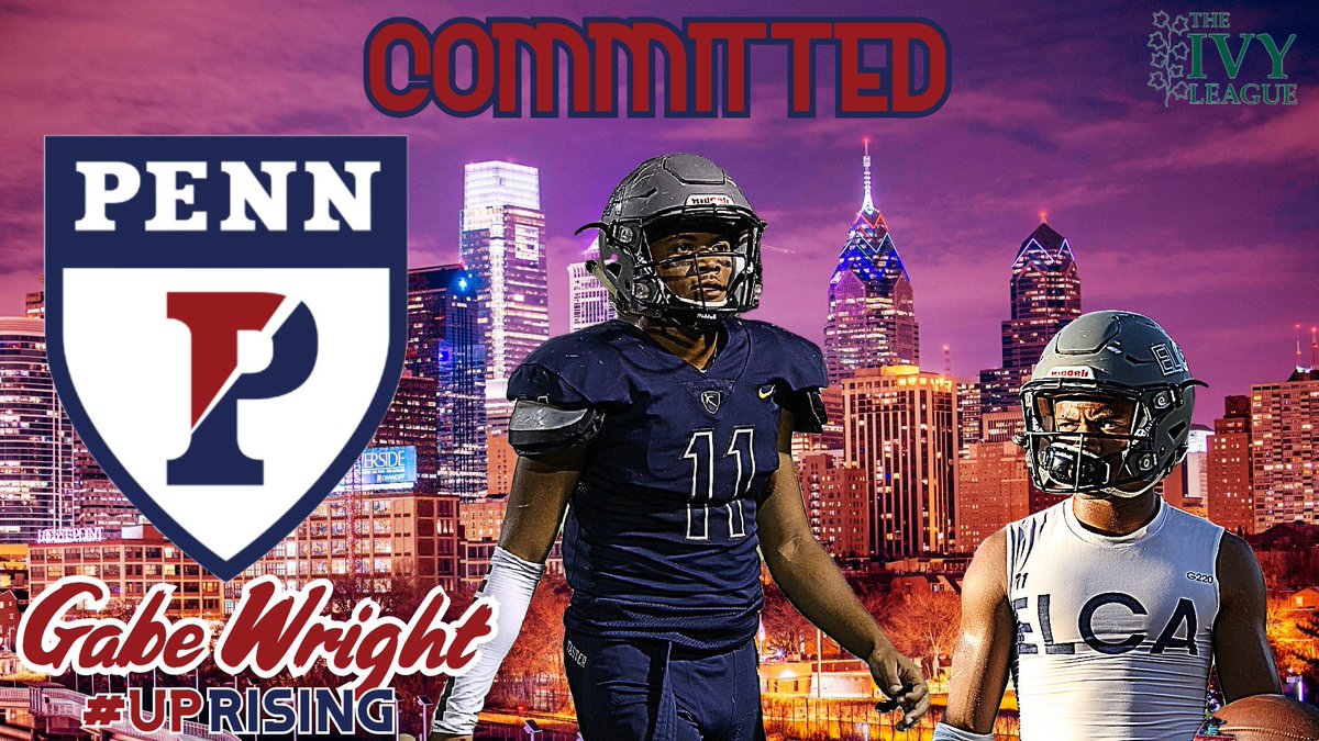 Extremely excited and blessed to be spending the next four years at the University of Pennsylvania‼️🙏🏽
<a href="/PennRB_Downs/">Steven Downs</a> <a href="/PENNfb/">Penn Football</a> <a href="/ELCAFootball/">ELCA FOOTBALL</a> <a href="/ELCAAthletics/">ELCA ATHLETICS</a> <a href="/IvyLeague/">Ivy League</a>