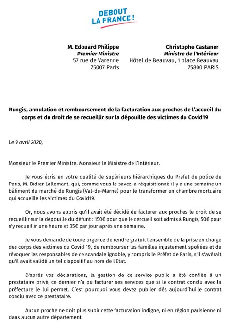 EVK1UsWUEAAtaoB?format=jpg&name=small Coronavirus: double punishment for the families of COVID-19 victims transferred to the Rungis morgue