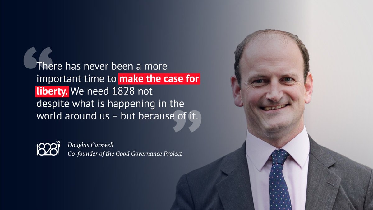 We're thrilled to welcome  @DouglasCarswell to  @1828uk's advisory board!