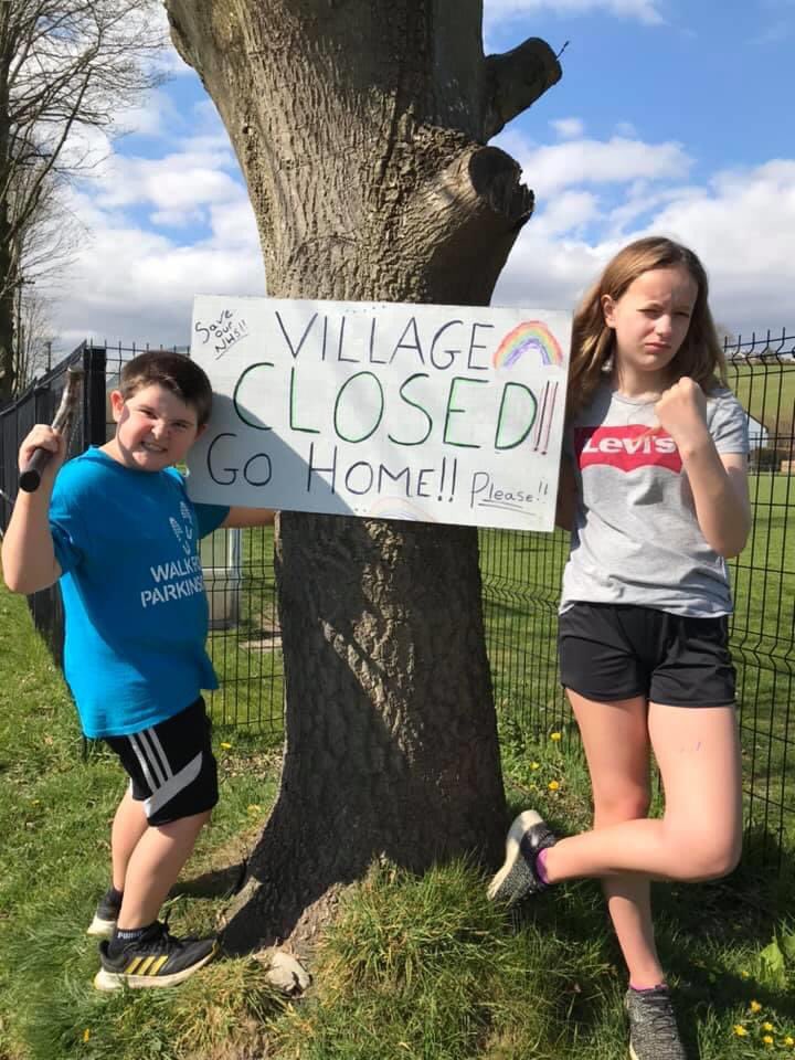 With the warm weather the village is getting busier. Please stay home and help us stay safe. Some people aren’t getting the message 😡The waterfall is closed . Please share our message . Thanks 🙏 #StayHomeSaveLives #SaveLives #SaveTheNHS #comeonLlan