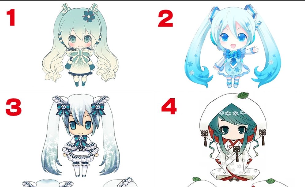 Isaky Twst And Genshin Impact Year 12 Snow Miku 13 Contest The Theme Was Desserts Yummy Miku Of Course It Needed To Be Wintery Themed Too 4 Finalist