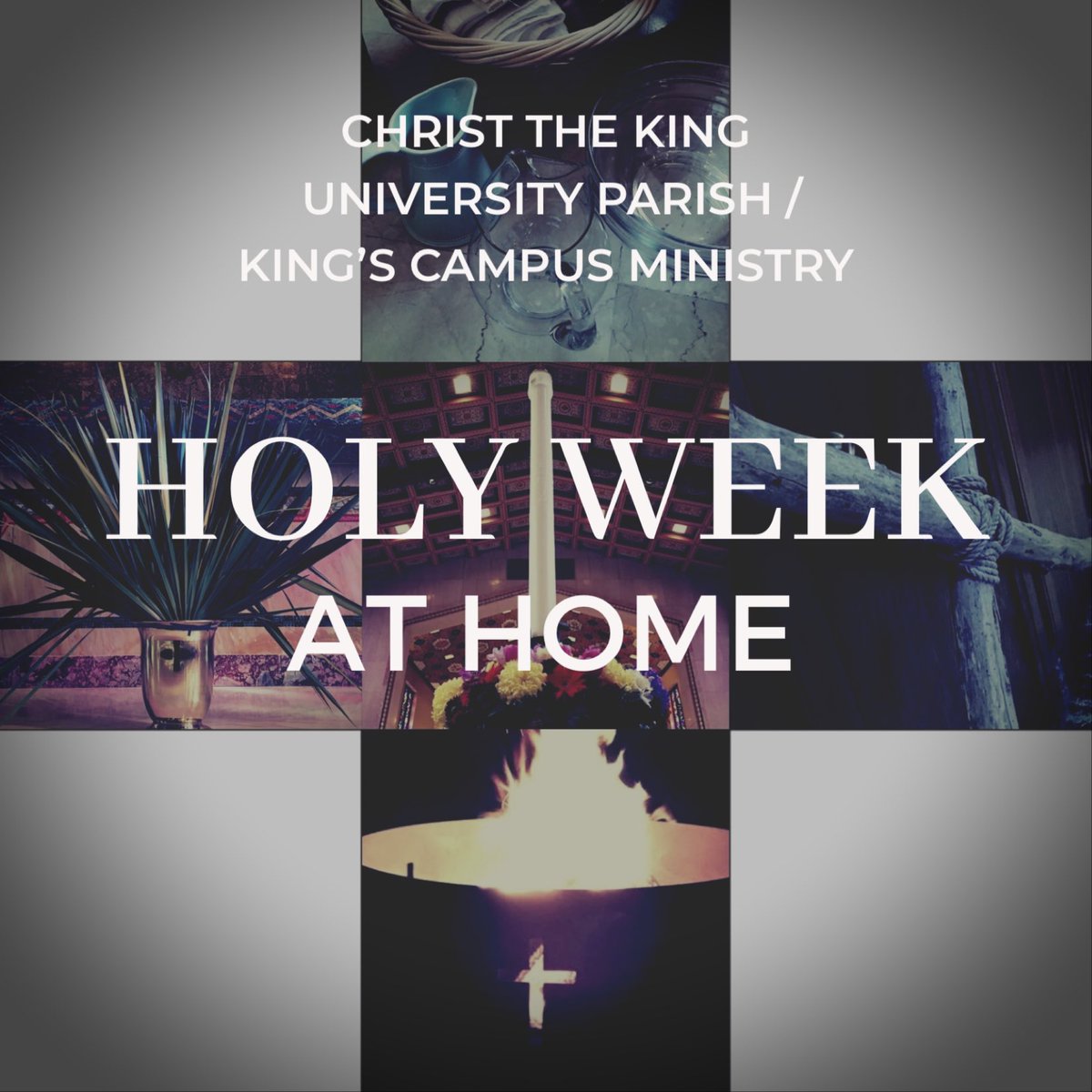 kingscampusmin's tweet image. No Daily Prayer Live until Monday. In the meantime, we’ll be posting reflections for each day of the Easter Triduum. Stay tuned! #HolyWeekAtHome #prayingathome @kingsatwestern @DOL_ca