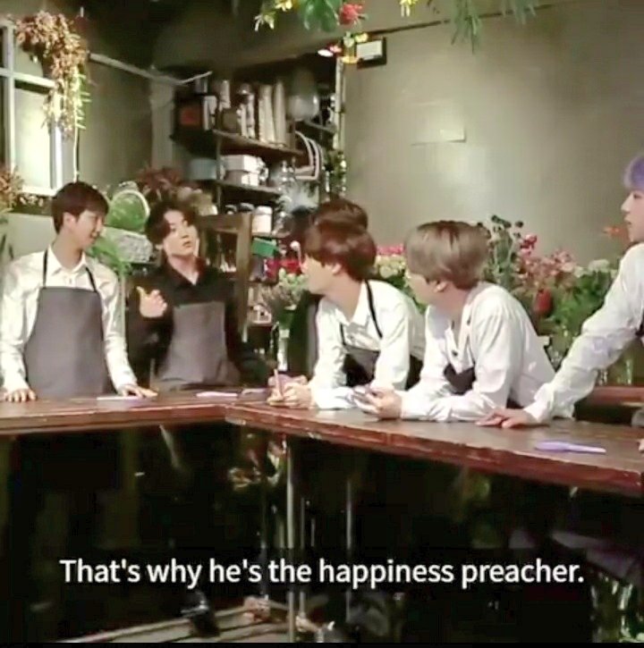 Taehyung being the "happiness preacher" that he is ~ A thread we all need
