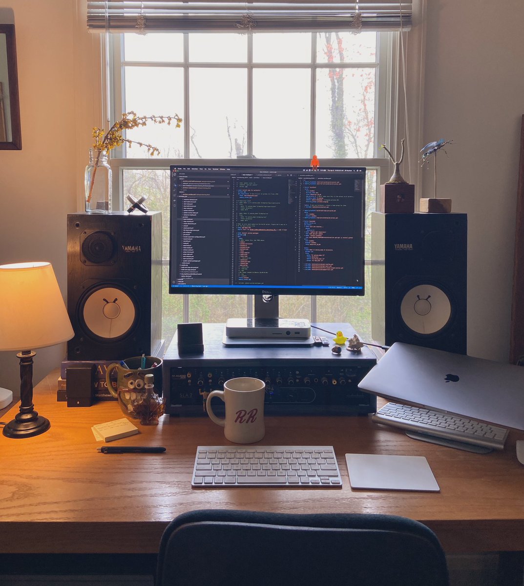 jp_hechter's tweet photo. Day 1 of #QuarantineDaysOfCode

This is where I’ll be for most every day until this crisis is over. It’s not much, but I love my workspace.

#BaltimoreCodeAndCoffee https://t.co/MtL5MdnIPA