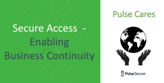 pulsesecure's tweet photo. How do you enable #SecureAccess #BusinessContinuity?
Check out the full article by #PulseSecure CEO Sudhakar Ramakrishna: https://t.co/CQv9EY0Qtm
Here's how Pulse Secure can keep your business running: https://t.co/lOVfR26LTx
#remoteacess #remoteworkers #workfromhome https://t.co/uoWhnyWcub