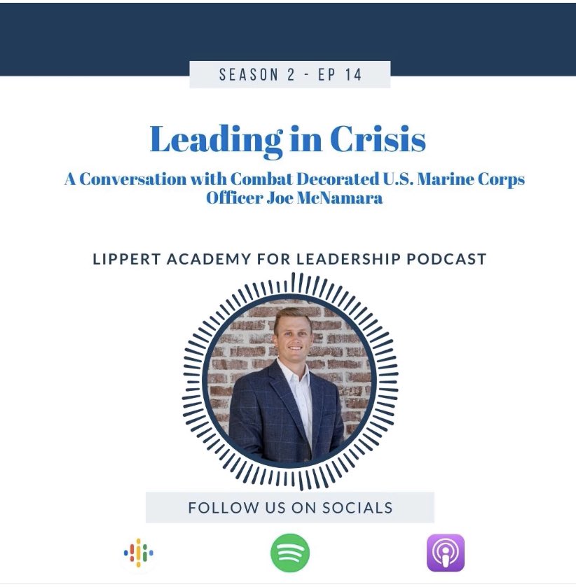 Had a great leadership discussion on the Lippert Leadership Academy.  Listen, let me know what resonates with you the most, and what you want more of.

Spotify: spoti.fi/2qW4vCN
iTunes: apple.co/2PC14LY
Google Play: bit.ly/2JEwr4H 

#leadership #adapt
