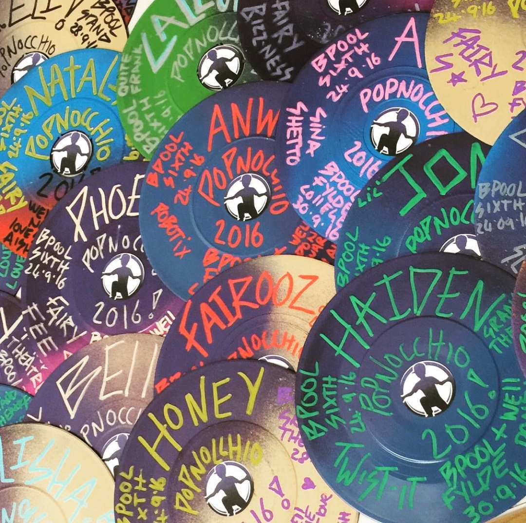 We made Awards from discarded vinyl records found in a charity shop bin. It’s always cool to recycle ♻️ and make something fresh out of something old. What have you got lying around the house that you can use to get creative? <a href="/pinterestuk/">Pinterest UK</a> is a great place to find ideas 💡