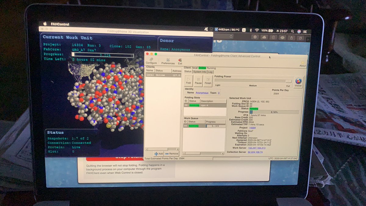 RayDominato's tweet image. うおおお！頑張れよ俺のMac！！！！