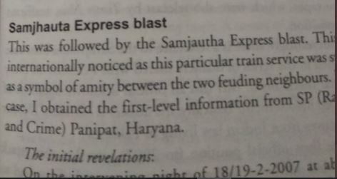 Detailed Facts of Ishrat Jahan, Samjhauta, express blast, batala House Case etc are mentioned in this book and Now prove right.