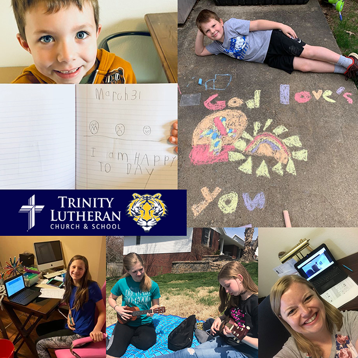 LCMS_MODist's tweet photo. Today's distance learning pictures are from Trinity Lutheran Church &amp; School, Jefferson City, Missouri  Great job to teachers and students for working hard! 

Do you have pictures to share? Send them our way! #showmeyourschool https://t.co/KTWlZOSBVN