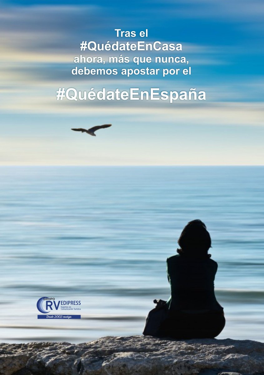 RVEDIPRESS's tweet photo. ¿Soñando ya con ver un atardecer desde la playa o con recorrer las empedradas callejuelas de algún pueblo con encanto? 

¡Este año, súmate a la iniciativa #QuédateEnEspaña!
#RVEdipress #RVContigo https://t.co/6ZjObLieqJ
