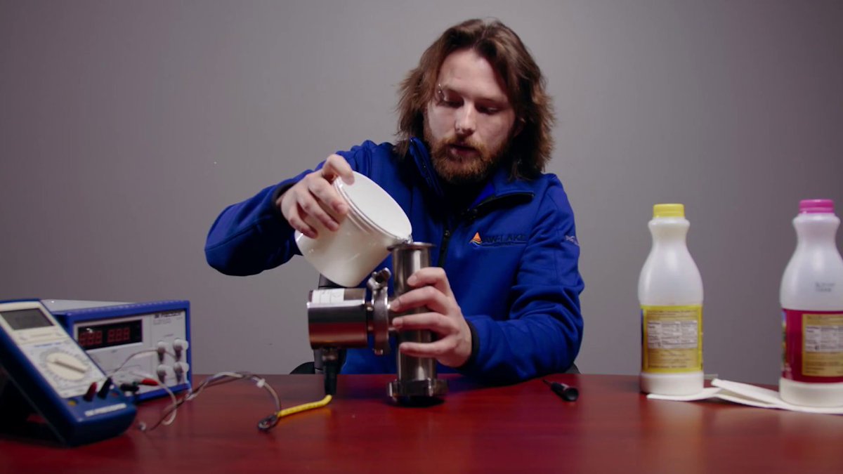 AWLakeCompany's tweet photo. Our #ProScan Turbidity Sensor is ideal for detection of material transitions, monitoring #turbidity and measuring product concentration in dairy/juice/brewing processing and operations. Learn how to #calibrate prior to installing it in your process. https://t.co/VsF0lOJVnd https://t.co/pMazSWeUVR