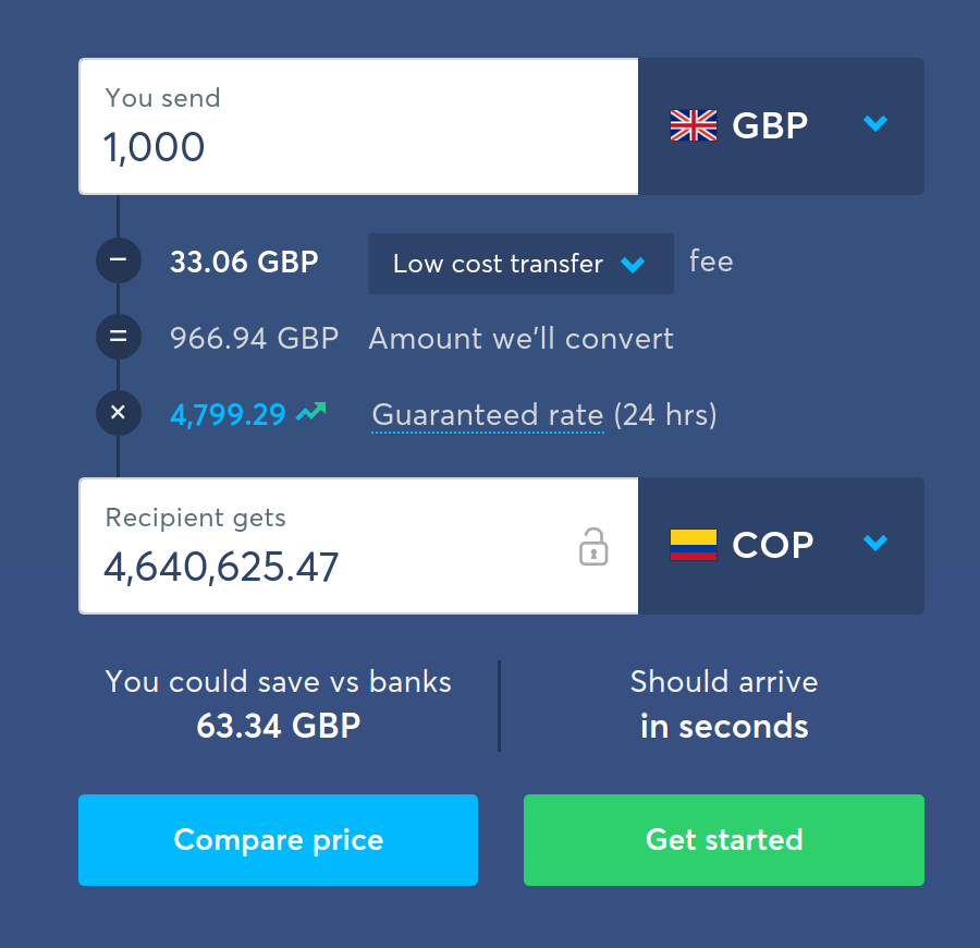 14/ More mission, in more places. Say  to:+ Zambian kwacha  - the 57th currency on TransferWise and the 11th African currency.+ Colombian pesos  – again and renewed with a better experience;