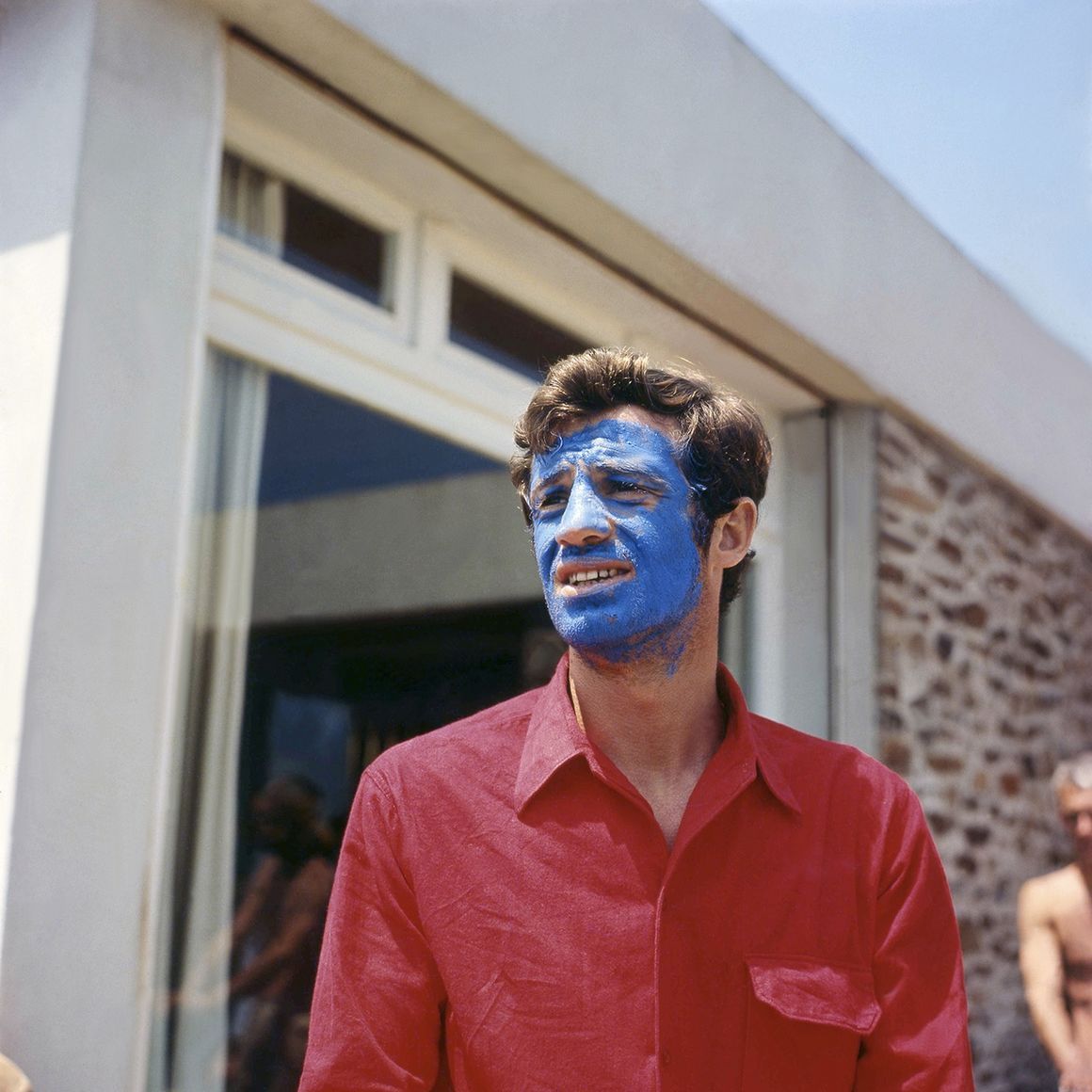 Happy birthday, Jean-Paul Belmondo! : On the set of PIERROT LE FOU by Georges Pierre. 