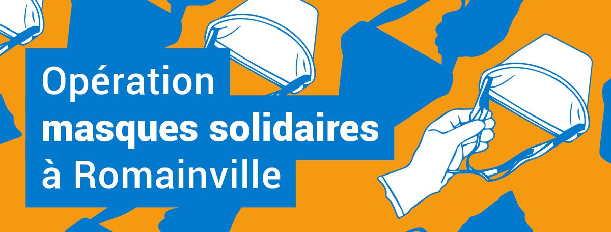 La Ville lance une opération solidaire de fabrication de masques artisanaux en prévision d’une éventuelle obligation d'en porter. La Ville souhaite doter tou·tes les Romainvilloi·es de masques artisanaux en tissu, lavables et réutilisables
👉 ville-romainville.fr/5134-operation…