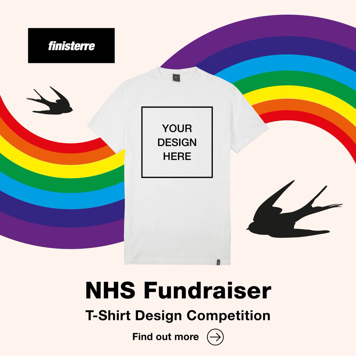 finisterre's tweet photo. The Finisterre NHS Fundraiser T-Shirt design competition.
Tag a friend, tag an artist. Get to work. T&amp;Cs over on Instagram. https://t.co/E8Q9DZvc3i
#FinisterreForNHS https://t.co/jz9BhxRip2