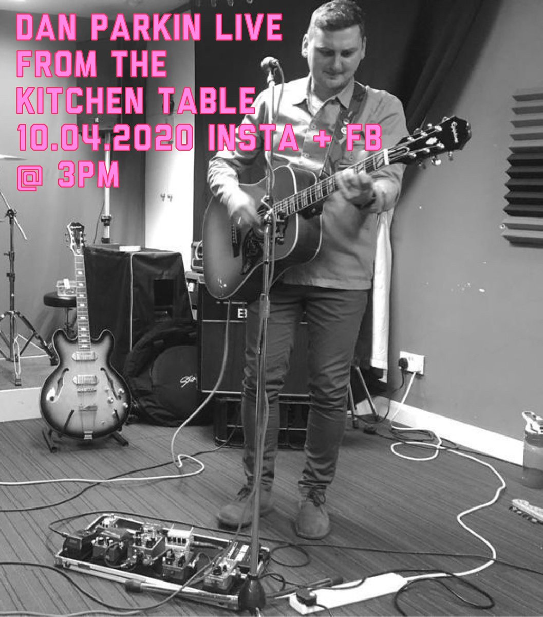 ParkinSoft's tweet photo. Doing a little live acoustic thing tomorrow #Rockdown https://t.co/PT9Q3BWwH7