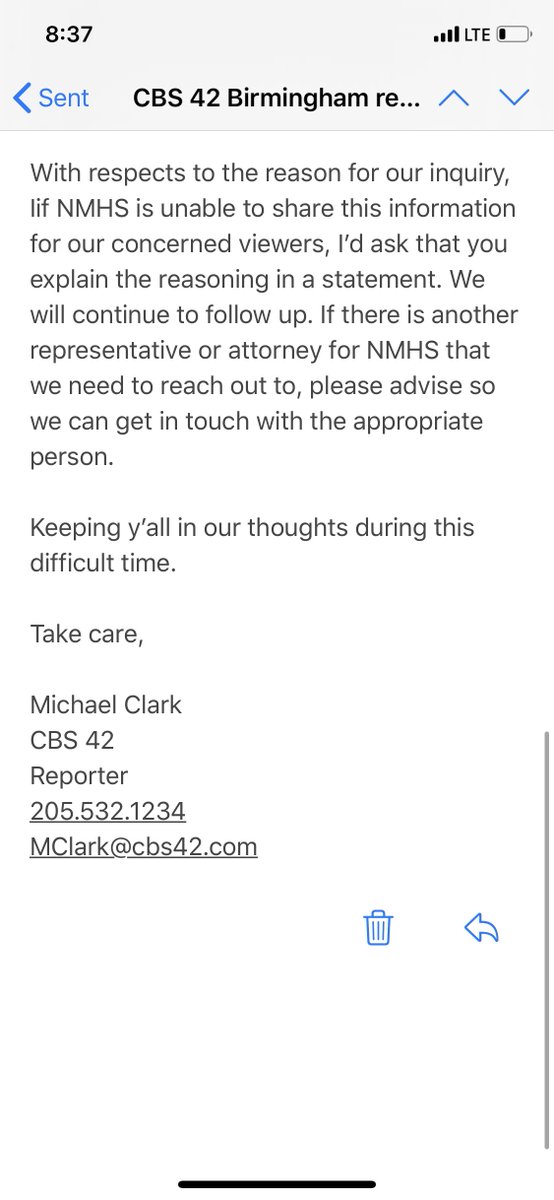 We're asking for numbers and context. Do you feel it is the public's right to know if an employee at a place of business or a caregiver/patient at a healthcare facility tests positive? Here are screen grabs of my questions and responses from NMHS: