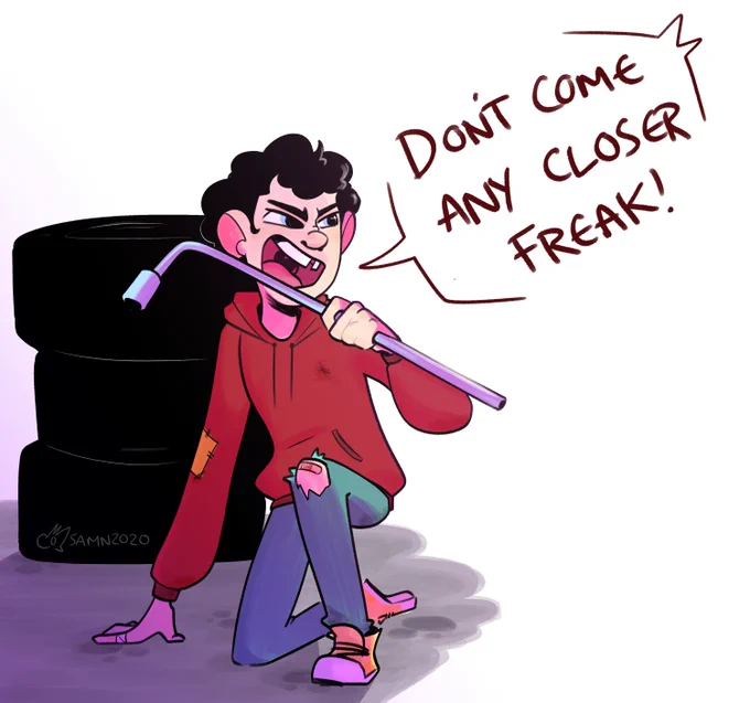 batman voice: Oh I'm keeping this one

#JasonTodd 