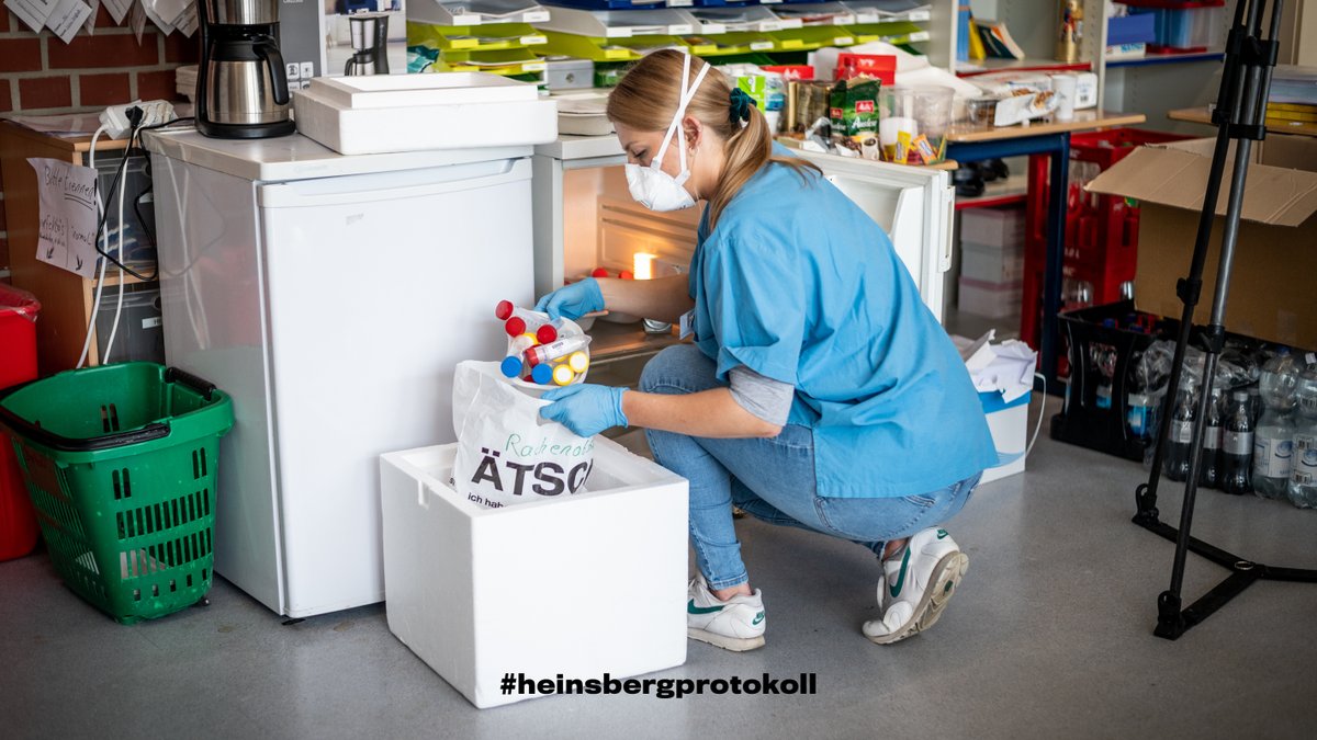 That was the day of the interim report. Now we are getting back and putting on our white gowns and masks again. We still have a lot to research, learn and verify. We are as excited about the final results as you are. See you tomorrow. And always keep your distance! <a href="/UniklinikBonn/">Uniklinik Bonn</a>