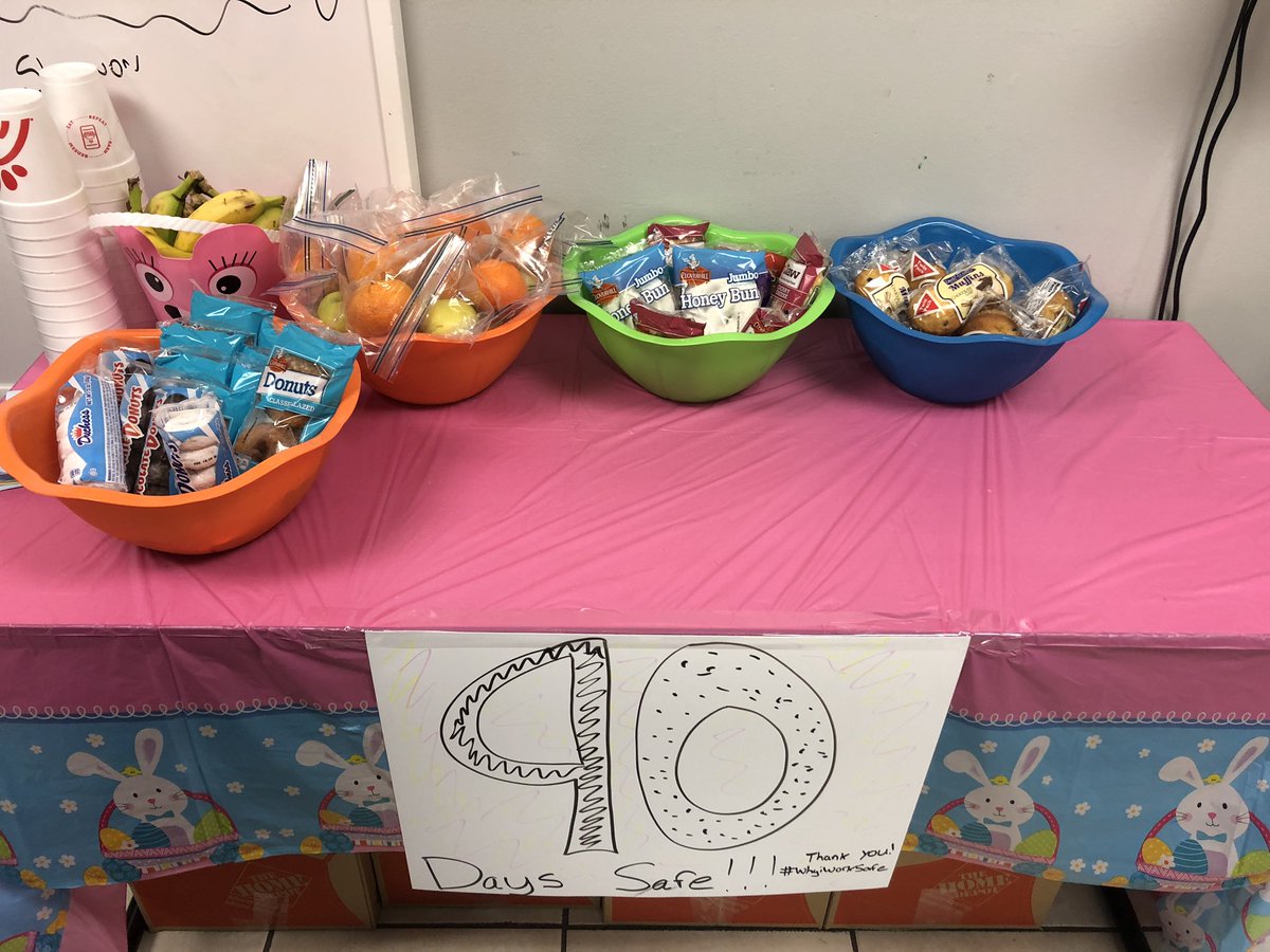 NomoreOrange24's tweet photo. “90” Days Safe!! Keep up the great work and staying safe! #3638YouRock #Whyiworksafe @EddieG_THD @ErinWatsonHDHR @WebbfWebb @DavidBe19144310 https://t.co/5quud5LSMP