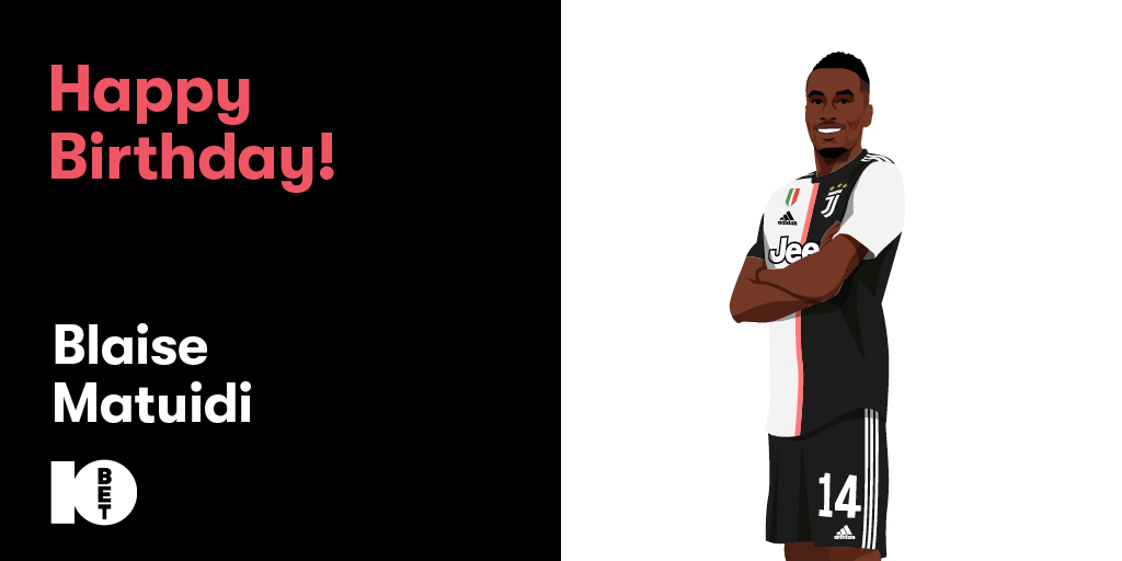  Happy Birthday to Juventus midfielder and World Cup winner, Blaise Matuidi!      