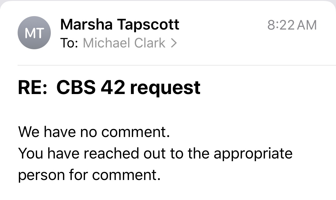 We're asking for numbers and context. Do you feel it is the public's right to know if an employee at a place of business or a caregiver/patient at a healthcare facility tests positive? Here are screen grabs of my questions and responses from NMHS: