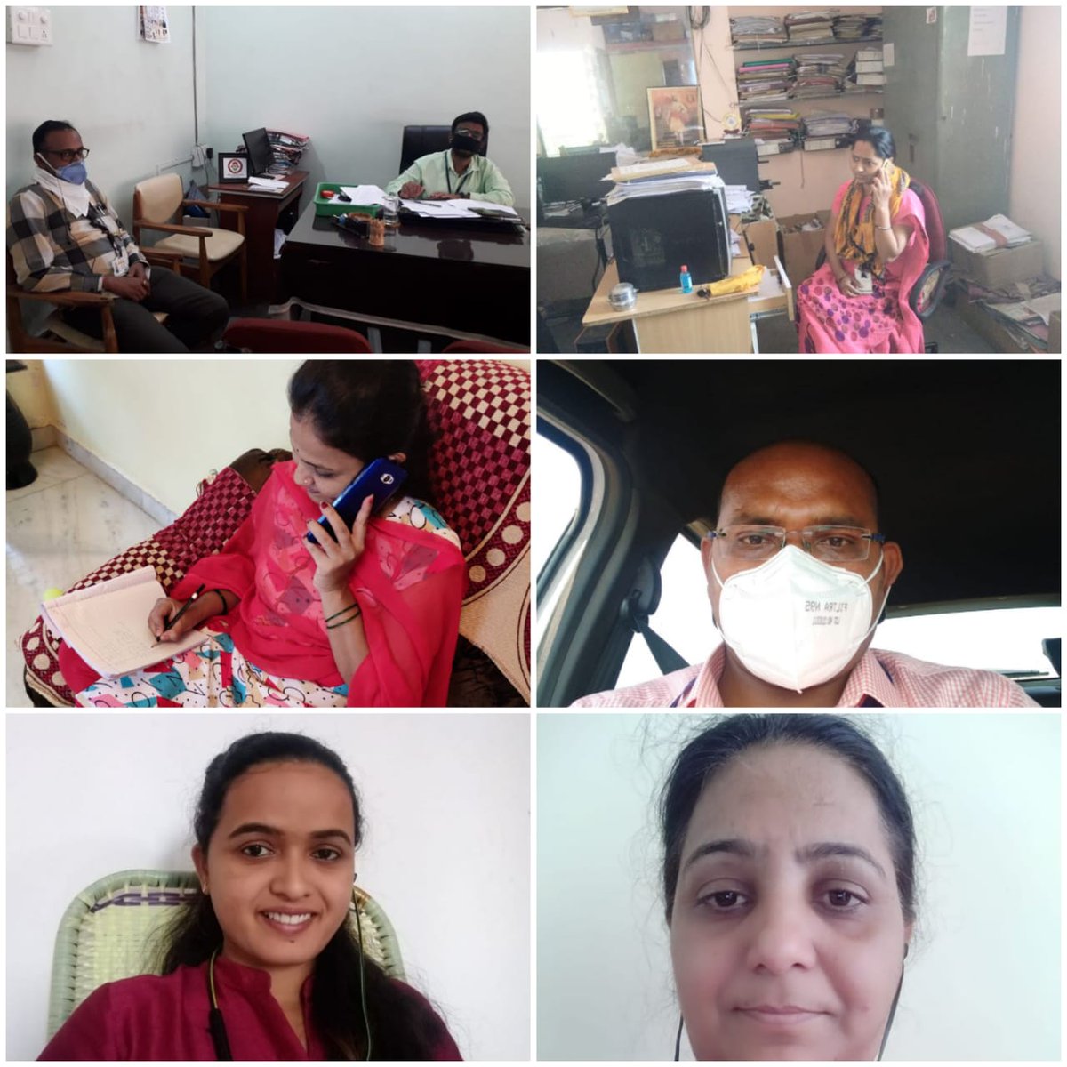 NNMYavatmal's tweet photo. @twitt_login#SahiPoshanDeshRoshan #Yavatmal #ThankYouAnganwadiDidi #POSHANAbhiyaan #JanAndolan यवतमाळ जिल्ह्यातील सर्व बाविप्रअ,पर्यवेक्षका,मा. नायरमॅडम,अपर्णा देशपांडेमॅडम यांचे सोबत उपमुकाअ श्री.विशाल जाधव यांनी ऑडिओ कान्फ्रन्स घेतली व कोरोना साथरोग उपाय योजना बाबत माहिती दिली. https://t.co/AYiGIDgDtg
