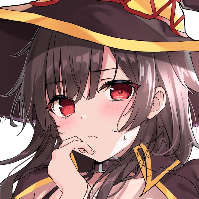 このすばのめぐみん描いてます 