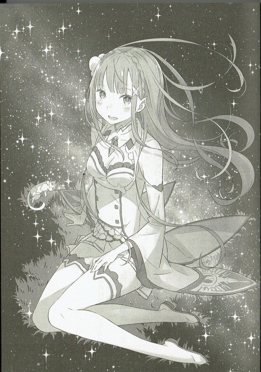 And the last before the next volume: "Emilia’s Starry Sky Classroom"Again, no timeframe given, but appears to be during this Arc. Emilia talks about the many things about the stars that Subaru has taught her recently.Link:  https://docs.google.com/document/d/1xeWUPCSrwpa32mCA8d0yW3kQQS_MrSNrZHriEPC83As/edit