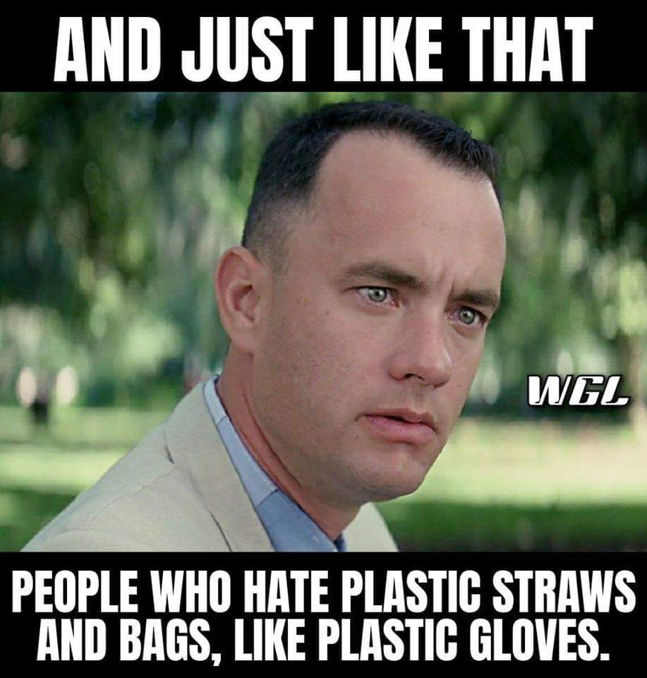 RosieMS's tweet photo. Just an observation . . . #SaveOurStraws https://t.co/ufaJy32m2R