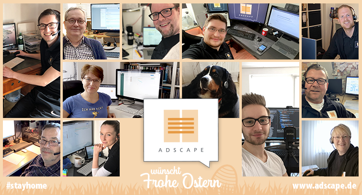 ADSCAPEvalantic's tweet photo. ADSCAPE wünscht Ihnen ein frohes Osterfest #pim #pimberater #adscape https://t.co/FwZjDrusFa