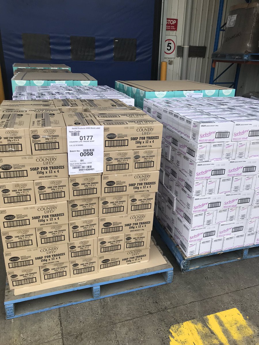 Conts05's tweet photo. @robshehadie @robshehadie - ciao mate surprising fact the only bar soap plant left in Australia making Aussie made soap is in Shepparton Vic. Proudly making  our old school Velvet and Sunlight soap!! Support Aussie made folks. https://t.co/quKpUqFzVQ