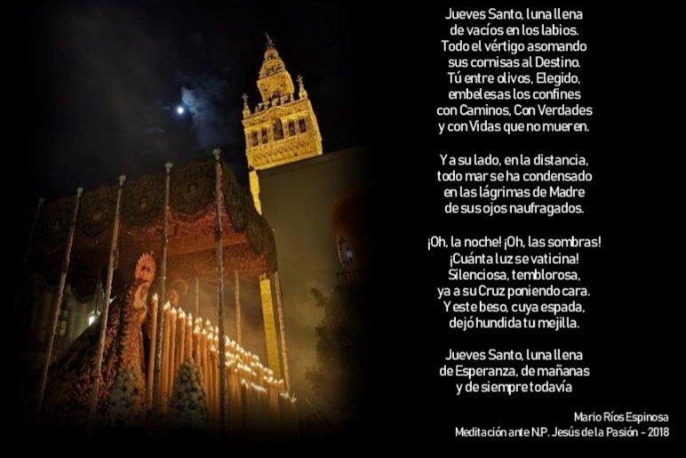 mario_ernest's tweet photo. Jueves Santo, luna llena...

#JuevesSanto 
@Hdad_Pasion https://t.co/naMVu1y3ev