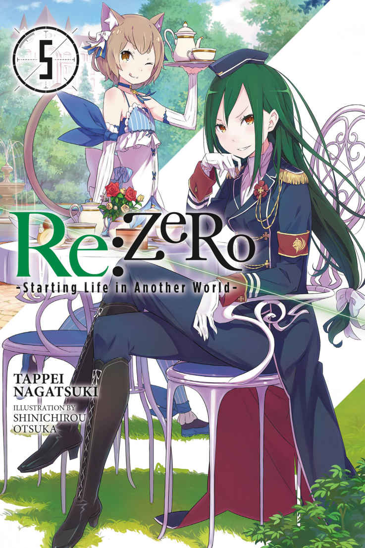 We continue Arc 4 with Volume 5 of Re:Zero. Adapted into Eps 14-15 (Ep 8 of DC)Subaru stays behind at the capital for healing, getting closer to Lady Crusch and the other people within her party, as trouble begins brewing.Amazon:  https://www.amazon.com/gp/product/B06XFFQSBB?notRedirectToSDP=1&ref_=dbs_mng_calw_4&storeType=ebooks
