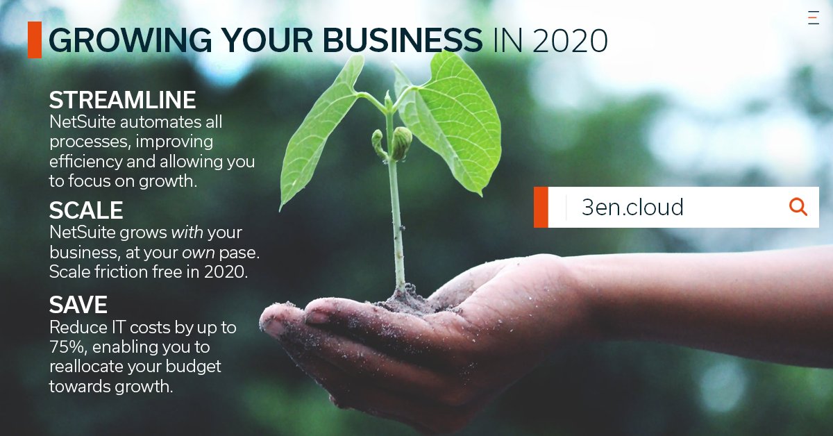 3EN_ltd's tweet photo. Growing your business, cutting costs and increase efficiency have never been
easier.

Elevate your business with the #1 cloud business software, @oracle @netsuite.

Learn more: https://t.co/IDP2D5Bo3h

#cloud #cloudcomputing #erp https://t.co/hKXVjhBwYb