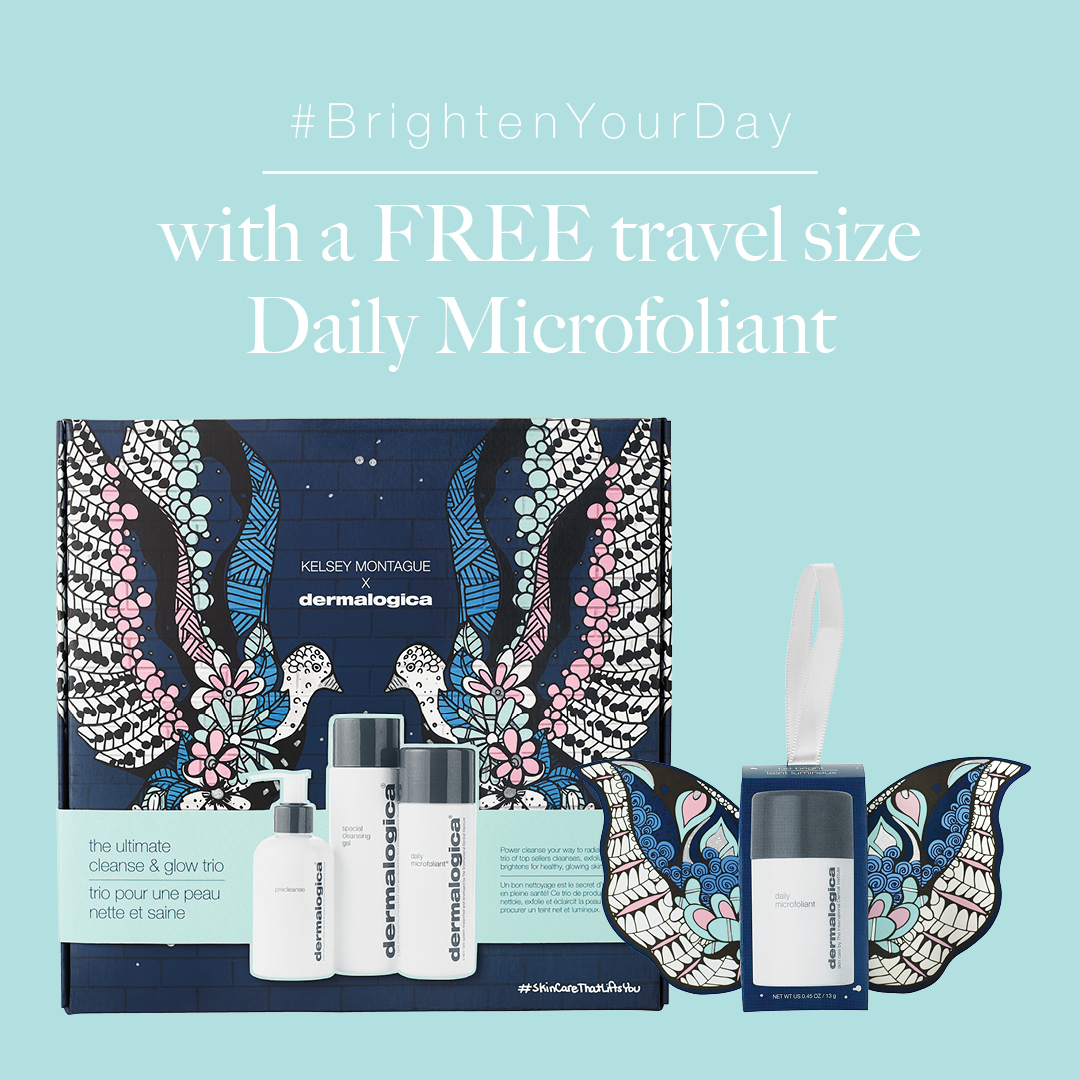 dermalogicasa's tweet photo. "#BrightenYourDay with a FREE travel size #DailyMicrofoliant worth R259 when you order your Cleanse & Glow Trio online with FREE delivery!💙 It is an ideal time for #skincarethatliftsyou.
https://t.co/oXTj7cL3tj
#SkinCareThatLiftsYou
#InThisTogether
#StayInTouch https://t.co/WYITzRr8hQ